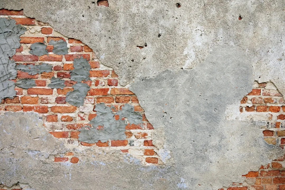 brown brick wall