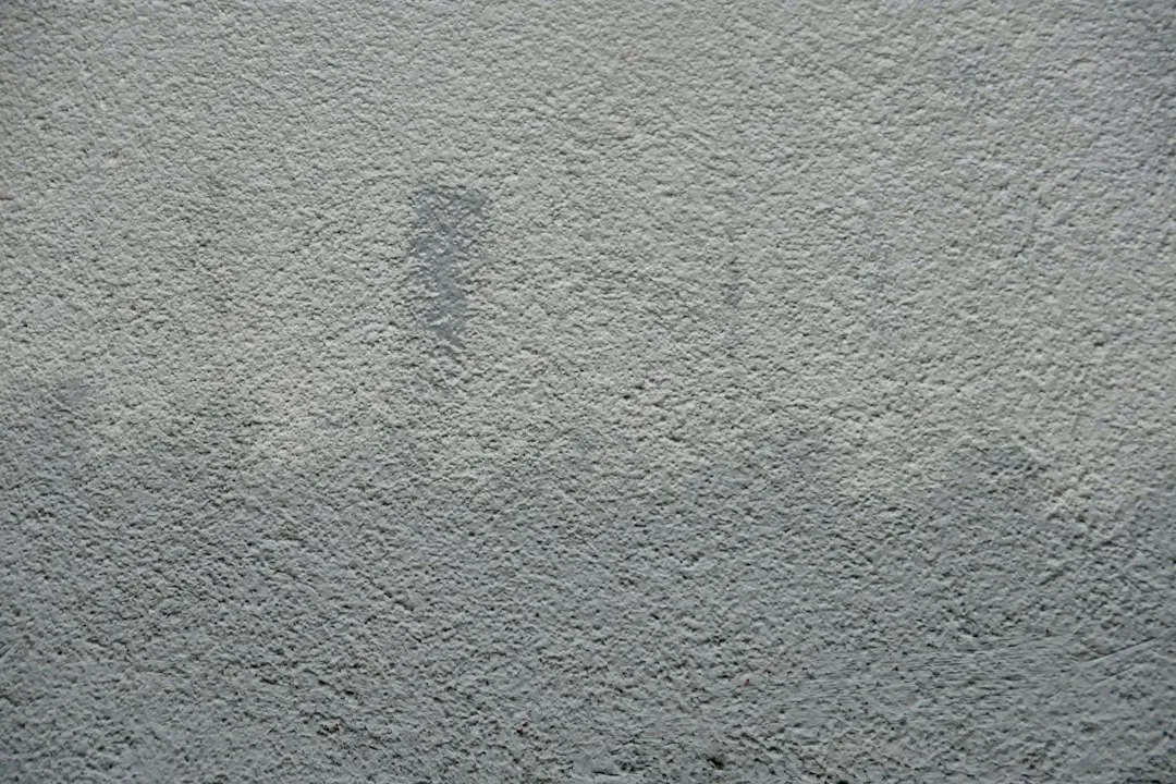 blue and white painted wall